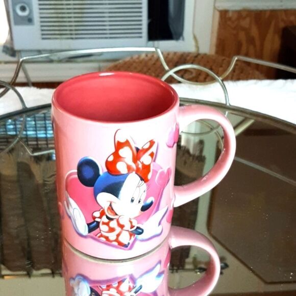 Minnie pink‎ Jerry Liegh Coffie Tea Mug Disney - Picture 1 of 7